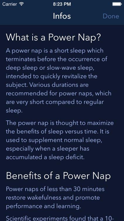 Power Nap App - Best Napping Timer for Naps with Relaxing Sleep Sounds screenshot-4