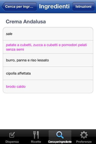 Ricette al Contrario screenshot 4