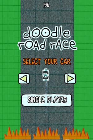 免費賽車遊戲樂趣 - 汽車 (Doodle Road Race - A Fun Car Racing Game Free(圖1)-速報App