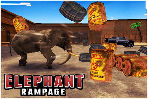 Elephant Rampage ( Simulator Game ) screenshot 2
