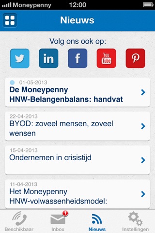 Moneypenny telefoonservice screenshot 4