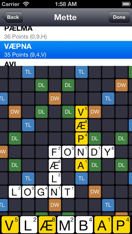 NO Løser for Wordfeud