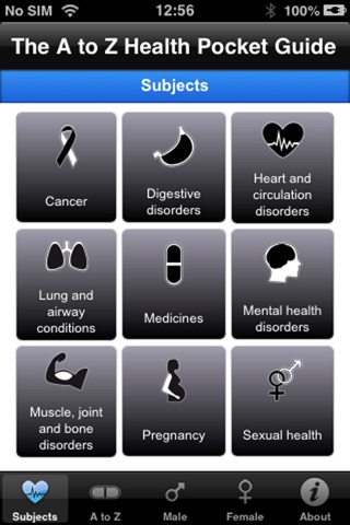 The A to Z Health Pocket Guide Free screenshot 2