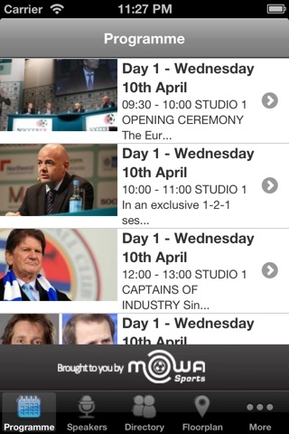 Soccerex screenshot 2