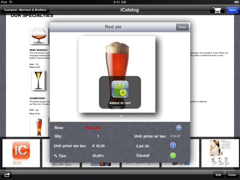 iCatalog for iPad screenshot 3