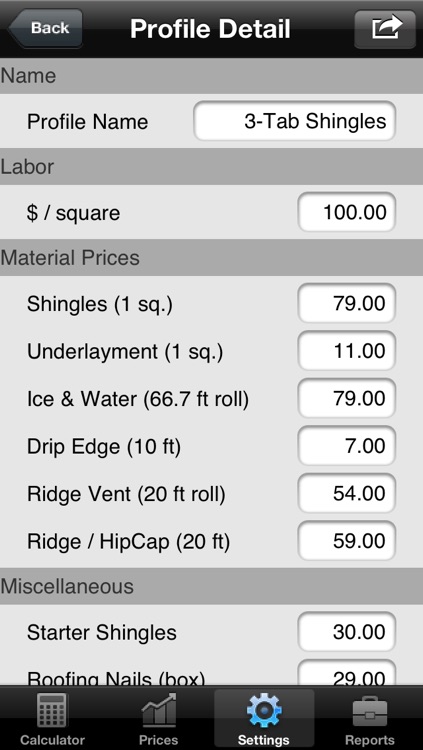 Roofing Calculator PRO screenshot-3