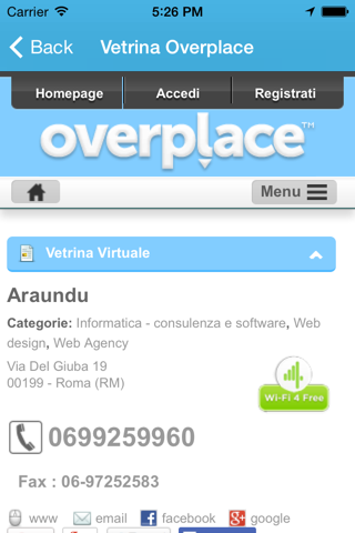 Overplace Wi-Fi screenshot 3