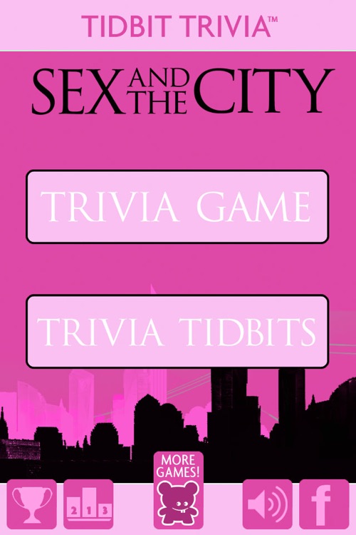 Sex and the City - Tidbit Trivia