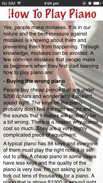 How To Play Piano screenshot-4