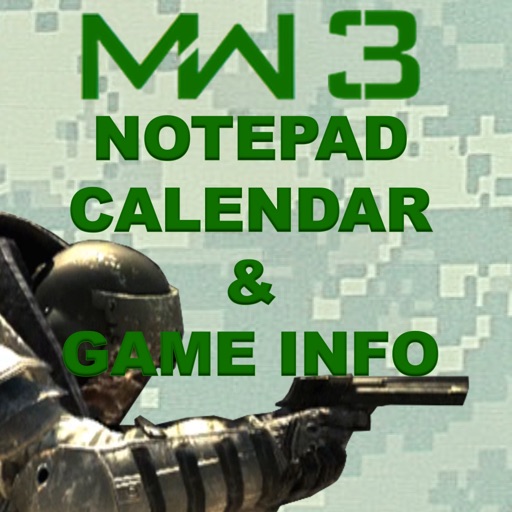 Notepad Calendar - Modern Warfare 3 Edition icon