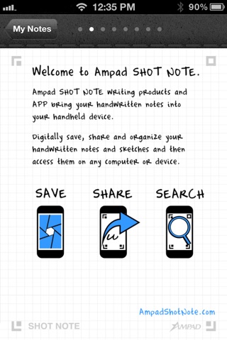 Ampad SHOT NOTE screenshot 4