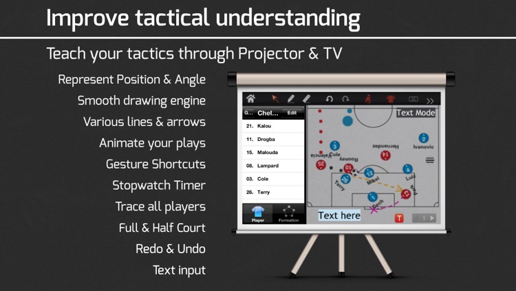CoachNote Tennis & Badminton, Squash,Table Tennis : Sports Coach’s Interactive Whiteboard