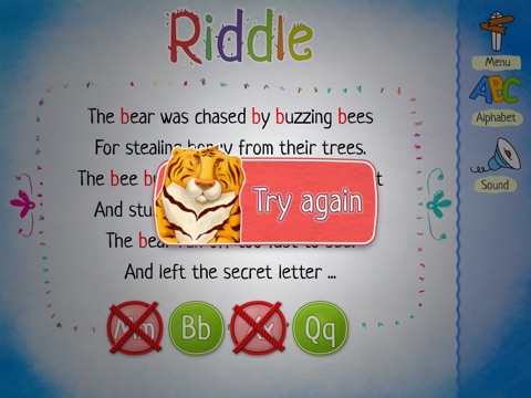 ABC Riddles screenshot 3