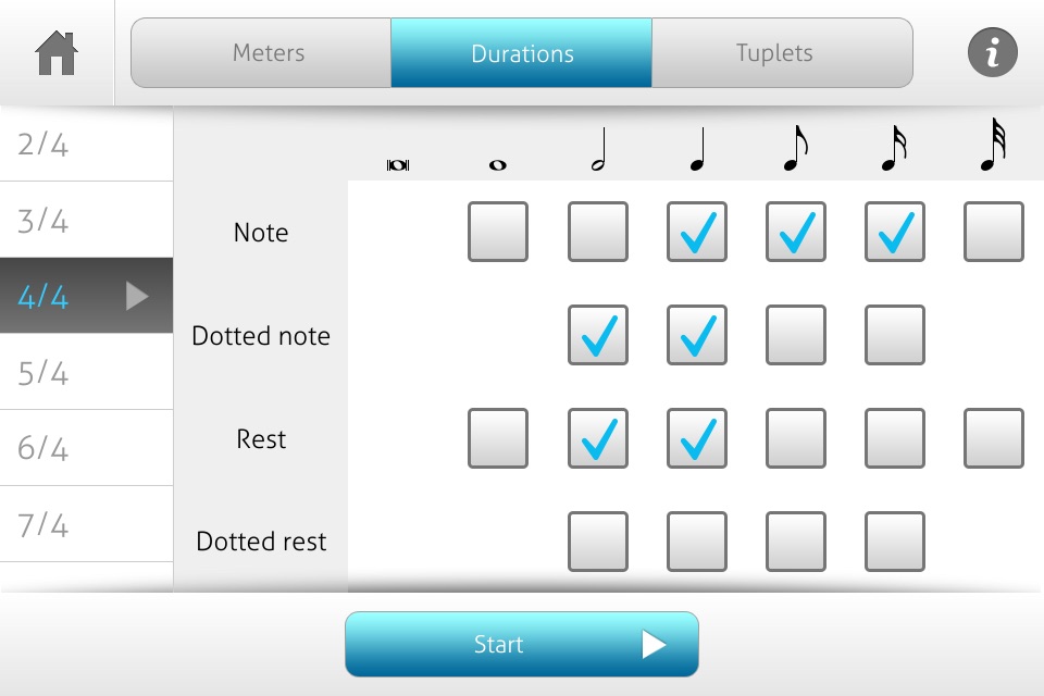 Musition Rhythm Tapping screenshot 3