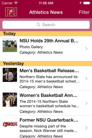 Northern State University screenshot 3