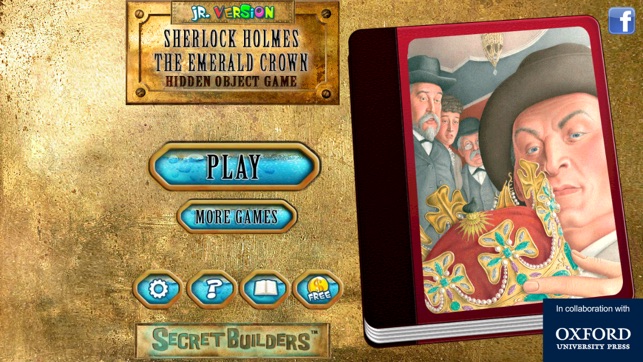 Hidden Object Game Jr FREE - Sherlock Holmes: The Emerald Cr(圖5)-速報App