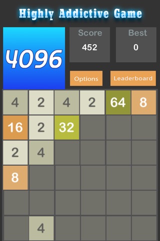 4096: Ultimate number tile matching puzzle game screenshot 2