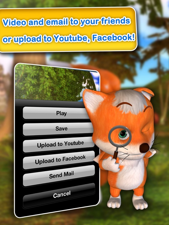 Talking Fox HD screenshot-4