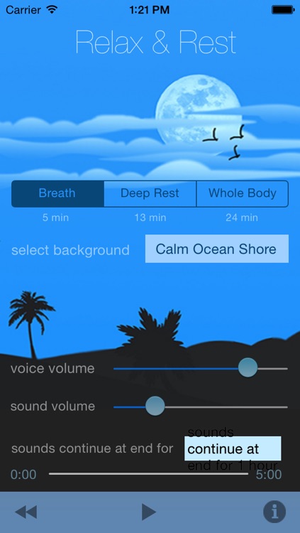 Relax & Rest Guided Meditations