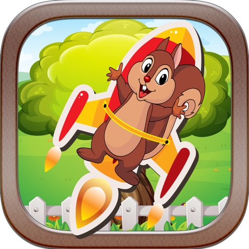 Crazy Rocket Squirrel Flying Contest icon