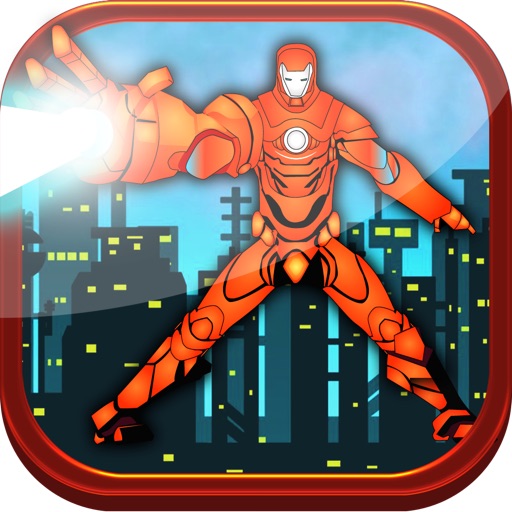 Man of Steel Bad Guy Shoot em up - Skycraper Robot Defense Arcade FREE by Happy Elephant iOS App