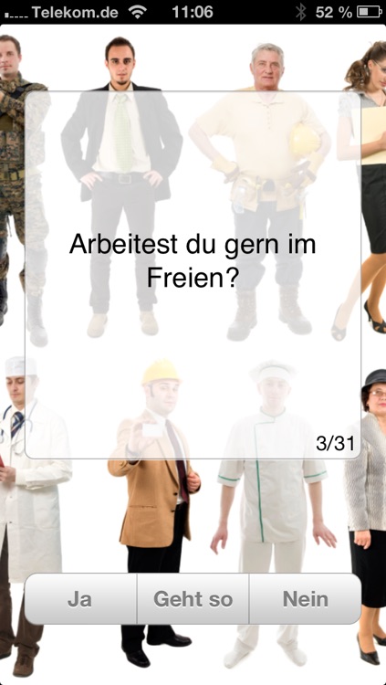 Welcher Beruf?