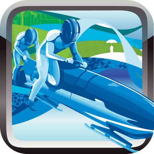 A sledge champion - is a race on the ice very exciting, test your skills on the track that is crazy icon