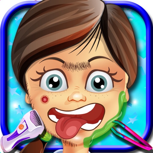 Hairy Face Salon - Hair dresser and hair stylist salon game iOS App
