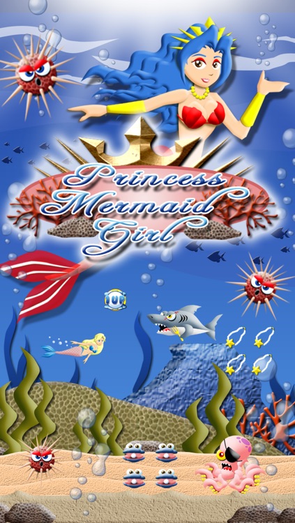 Princess Mermaid Girl: A Little Bubble World Under the Sea