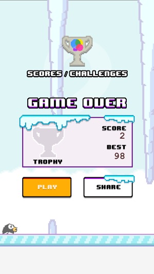 Icy Penguin - A Flappy Frozen Adventure(圖3)-速報App