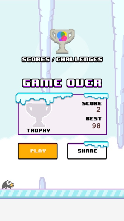 Icy Penguin - A Flappy Frozen Adventure