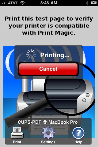 Printer Test for Print Magic