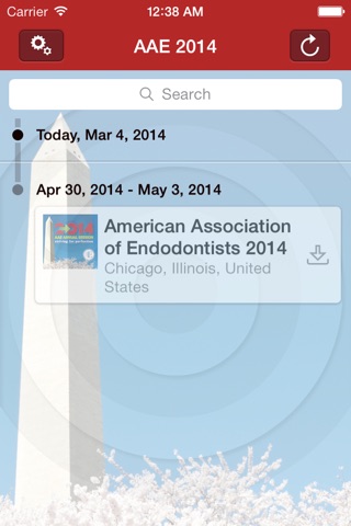 2014 AAE Annual Session Mobile App screenshot 2