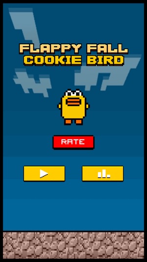 Cookie Fall Out - Addicting Flappy Cookie Bird Games For Kid(圖4)-速報App