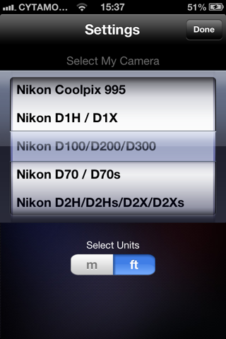 DOF Calculator by Nikonians screenshot 3