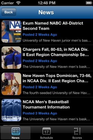 iUNH Mobile screenshot 3