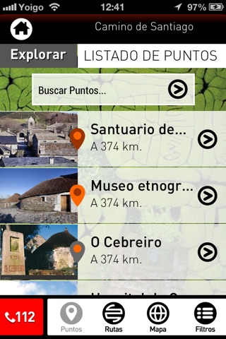 Camino de Santiago en Galicia screenshot 2
