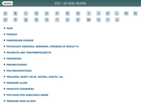 ICD-10 Doc Guide HD screenshot 4