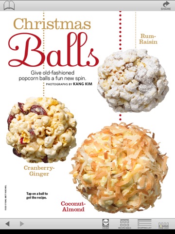 Food Network Magazine December 2011 screenshot 2