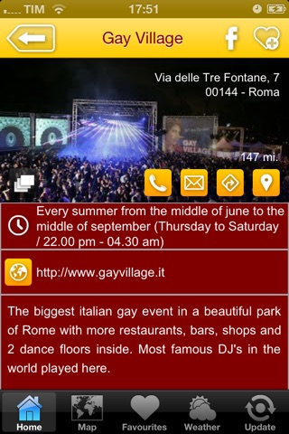 Rometown Gay Guide of Rome screenshot 3