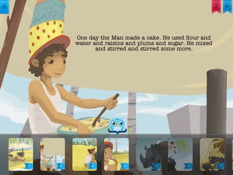 How the Rhinoceros Got his Skin - Have fun with Pickatale while learning how to read! screenshot 3