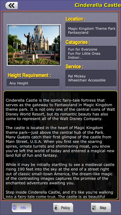 Offline Travel Guide Disney World screenshot-3
