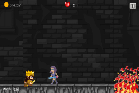 King Running Quest - Sword Fighting Dungeon Adventure Free screenshot 4