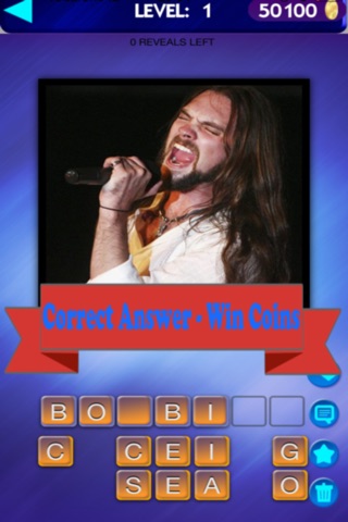 Guess Who American Music Artists - Pop Idol Edition - Free Version screenshot 3