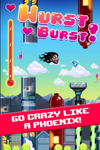 Wurst Burst: the story of Flappy Singer! screenshot 3