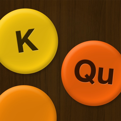K and Qu - Criss Cross Words Icon