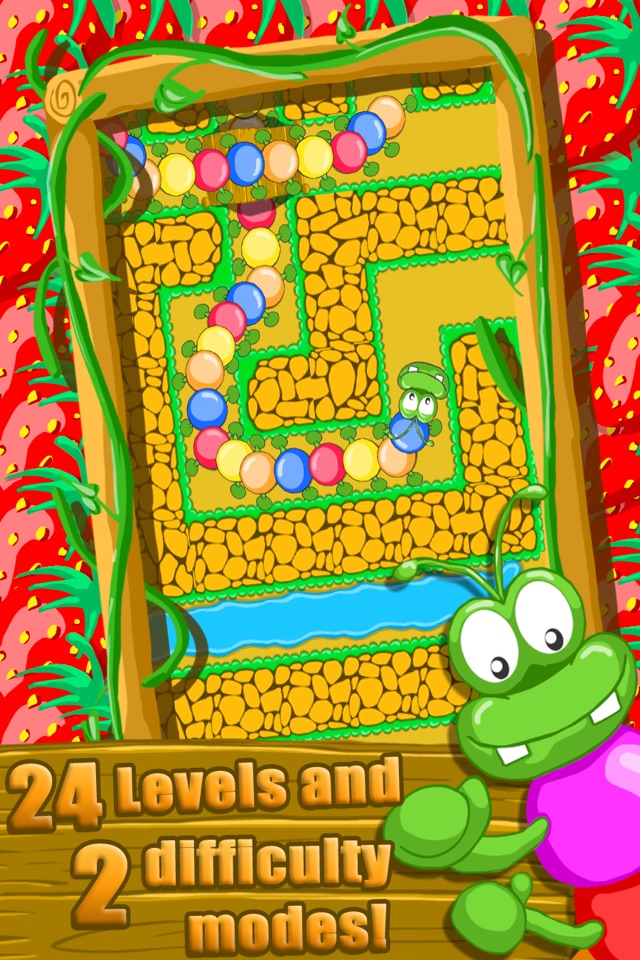 Bubbles Monster - Snake for Kids Lite screenshot 3