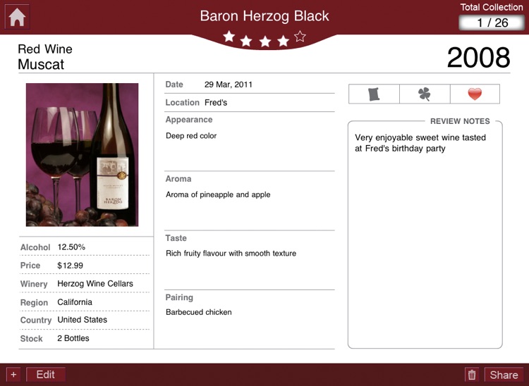 Wine Journal+ Professional Wine Log for Wine En... screenshot-4