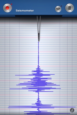 Seismometer screenshot 2