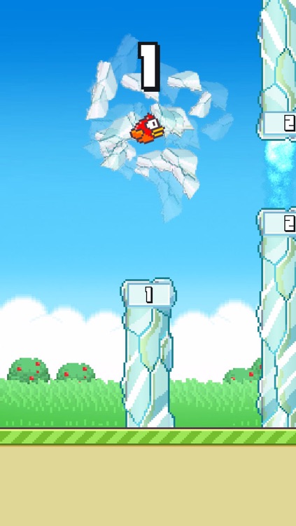 Flappy Smash - Hit the 2048 frozen tiny bird